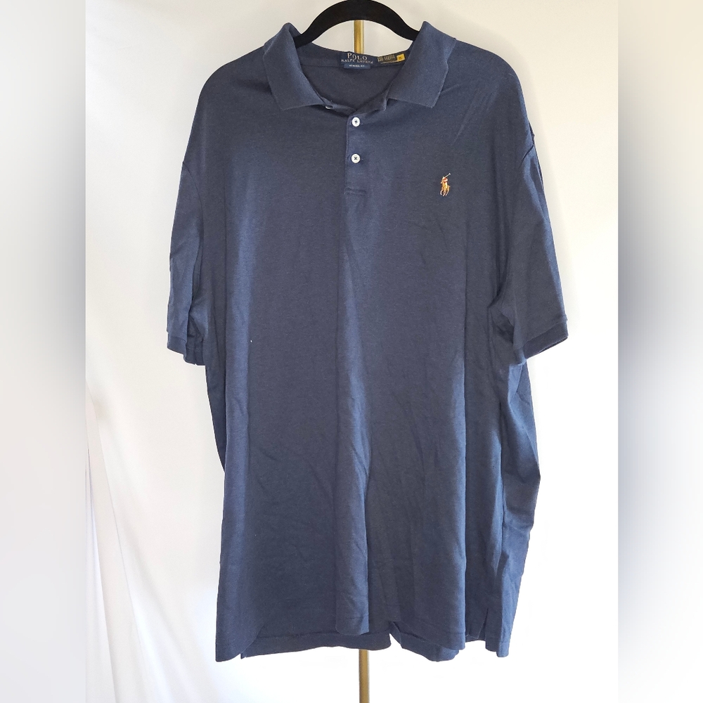 Polo Ralph Lauren Men's Classic Fit Mesh Polo - Navy